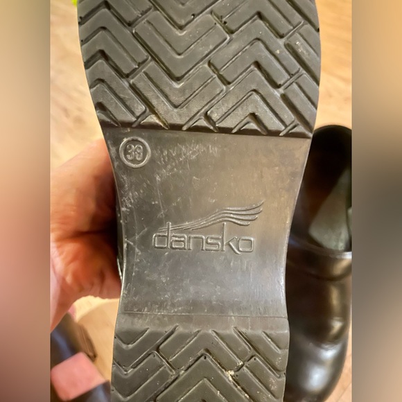 Dansko Clog black matte size 38 or size 7 women’s. - Picture 4 of 5